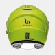 Casco moto jet MT Avenue Solid Gloss Fluor Yellow