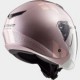 Casco jet LS2 TWISTER OF573 Combo Pale pink