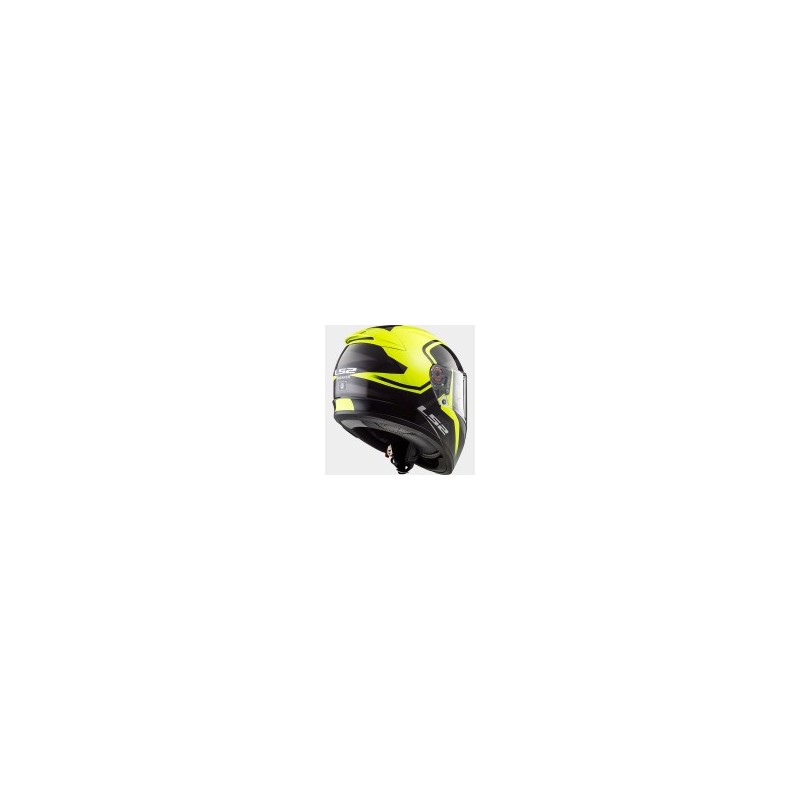 Casco integrale LS2 BREAKER FF390 BOLD Black H-V Yellow - Il Centauro sas