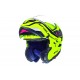 Casco modulare MT ATOM SV Divergence F1 Gloss Fluor Yellow