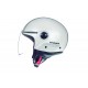 Casco jet MT STREET ENTIRE E6 Gloss Pearl White