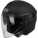 Casco Jet Airoh Hunter nero opaco