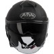 Casco Jet Airoh Hunter nero opaco