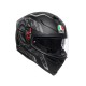 AGV K5 S MULTI TORNADO MATT BLACK/SILVER