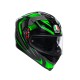 AGV K5 S MULTI HURRICANE 2.0 BLACK/GREEN