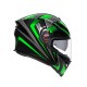 AGV K5 S MULTI HURRICANE 2.0 BLACK/GREEN