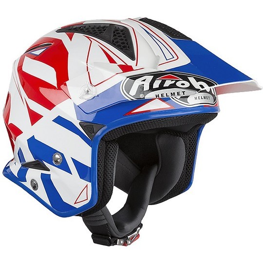 Casco On-Off Jet Airoh TRR S Convert Blu Lucido - Il Centauro sas