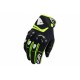 GUANTI MOTOCROSS UFO PLAST REASON NERO E GIALLO FLUO