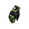 GUANTI MOTOCROSS UFO PLAST REASON NERO E GIALLO FLUO