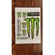 KIT Adesivi MONSTER ENERGY 4R