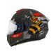 CASCO INTEGRALE MT Targo BEE B5 fluor red