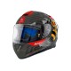 CASCO INTEGRALE MT Targo BEE B5 fluor red