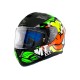 CASCO INTEGRALE MT Targo TRUCK A2 MATT FLUOR YELLOW