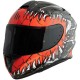 CASCO INTEGRALE MT Targo KRAKEN A1 GLOSS GREY & RED