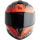 CASCO INTEGRALE MT Targo KRAKEN A1 GLOSS GREY & RED