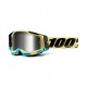 maschera 100% Goggles Racecraft 2 Airblast, lente specciata rosso Mirror Silver