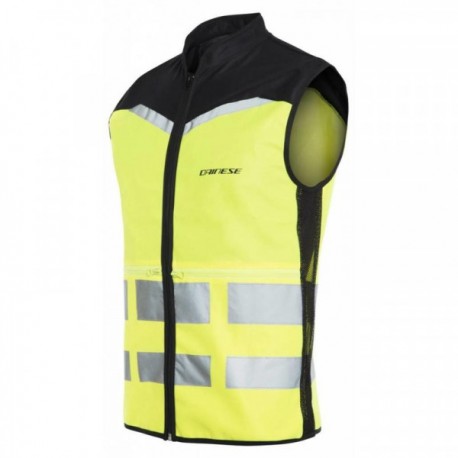 GILET DAINESE ALTA VISIBILITA'  HIGH VIS VEST EXPLORER  FLUO-YELLOW