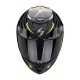 Casco integrale SCORPION EXO-520 EVO AIR  ECE 22-06 TERRA  nero, argento, giallo neon