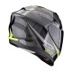 Casco integrale SCORPION EXO-520 EVO AIR  ECE 22-06 TERRA  nero, argento, giallo neon