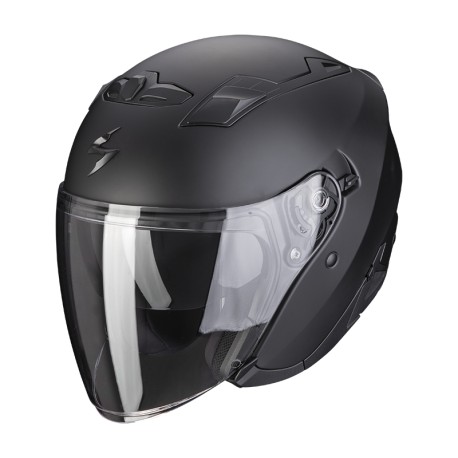 CASCO SCORPION EXO-230 SOLID NERO OPACO