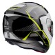 Casco Modulare Mt Helmets Atom Sv Opened B3 biano nero giallo