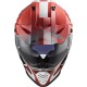 CASCO ADVENTURE LS2 MX 436 PIONEER EVO EVOLVE RED WHITE