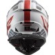 CASCO ADVENTURE LS2 MX 436 PIONEER EVO EVOLVE RED WHITE