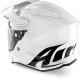 Casco Moto Touring Airoh COMMANDER Color Bianco Lucido