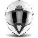 Casco Moto Touring Airoh COMMANDER Color Bianco Lucido