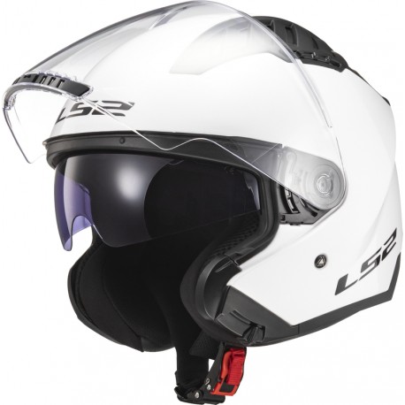 CASCO JET COPTER II LS2 WHITE GLOSS