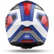 CASCO AIROH ST.501 SQUARE BLUE/RED GLOSS