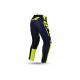 PANTALONI MOTOCROSS UFO KIMURA DA BAMBINO BLU E GIALLO FLUO