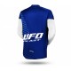 Maglia Bambino Moto Cross Enduro Ufo Plast KIMURA Blu Bianco