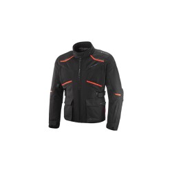 Giacca moto IXON Midgard Air nero rosso C-Sizing