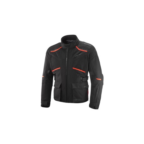 Giacca moto IXON Midgard Air nero rosso C-Sizing