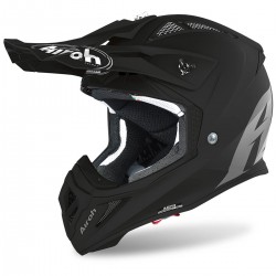 CASCO CROSS AIROH AVIATOR ACE COLOR BLACK MATT