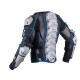 Pettorina da motocross AXO AIR CAGE ADULTO nera/blu